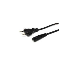 StarTech.com 1m Standard Laptop Power Cord - EU to C7 Power Cable Lead
