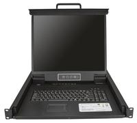 StarTech.com 1U (19 inch) Rack Mount 8-Port KVM Console