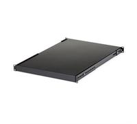 StarTech.com 1U 4-Post Adjustable Server Rack Mount Shelf - 330lbs(150 kg) - 19.5 to 38in Adjustable Mounting Depth Universal Tray for 19" AV Data & Network Equipment Rack - 27.5in Deep
