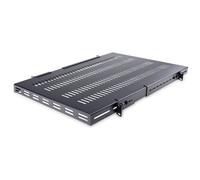 StarTech.com 1U Rack Mount Shelf ADJSHELFHDV - Adjustable 19.5-38in, Vented, Heavy-Duty 250 lb