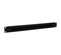 StarTech.com 1U Brush Strip Horizontal Server Rack Cable Management Panel