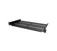 StarTech.com 1U Server Rack Shelf - Universal Vented Rack Mount Cantilever Tray for 19" Network Equipment Rack & Cabinet - Heavy Duty Steel - Weight