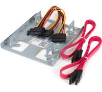 StarTech.com 2.5" to 3.5" SATA Hard Drive Mounting Bracket Kit - Dual SATA SSDs