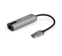 StarTech.com 2.5GbE USB A to Ethernet Adapter - NBASE-T NIC - USB 3.0 Type A 2.5 GbE /1 GbE Multi Speed Gigabit Network - USB 3.1 Laptop to RJ45/LAN - Lenovo X1 Carbon, HP EliteBook/ ZBook