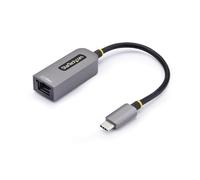 StarTech.com 2.5GbE USB-C to Ethernet Adapter NBASE-T NIC USB 3.0 Type-C 2.5/1G Multi Speed Network Thunderbolt Compatible Windows & Mac