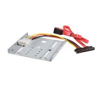 StarTech.com 2.5in SATA Hard Drive to 3.5in Drive Bay Mounting Kit - TAA. Material: Aluminium