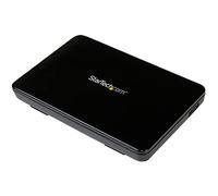 StarTech.com 2.5in USB 3.0 External SATA III SSD Hard Drive Enclosure with UASP - Portable External USB HDD with Tool-less Installation (S2510BPU33)