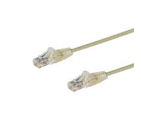 StarTech.com 2.5 m CAT6 Cable - Slim - Snagless RJ45 Connectors - Grey