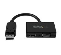 StarTech.com Travel A/V Adapter: 2-in-1 DisplayPort to HDMI or VGA