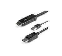 StarTech.com 2 m (6.6 ft.) HDMI to DisplayPort Cable - 4K 30Hz