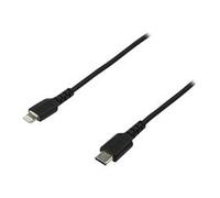 StarTech.com 2 m/6.6 ft USB C to Lightning Cable - Black