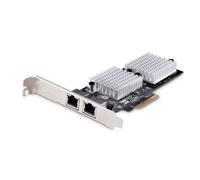 StarTech.com 2-Port 10GbE PCIe Network Adapter Card, Network Card for PCs/Server