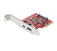 StarTech.com 2-Port 10Gbps USB-A & USB-C PCIe Card - USB 3.1 Gen 2 PCI Express Type C/A Host Controller Card Adapter - USB 3.2 Gen 2x1 PCIe Expansion Add-On Card - Windows, macOS, Linux