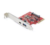 StarTech.com 2-Port 10Gbps USB-A & USB-C PCIe Card - USB 3.2 Gen 2 PCI Express Type C/A Host Controller Card Adapter - USB 3.2 Gen 2 PCIe Expansion Add-On Card - Windows, macOS, Linux - TAA