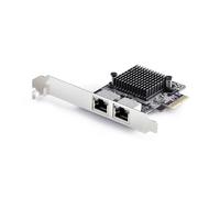 StarTech.com 2-Port 5G Gigabit PCIe Network Adapter Card, PCI Express LAN Card, Realtek RTL8126, Windows and Linux, TAA