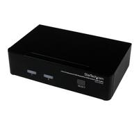 StarTech.com 2 Port DisplayPort KVM Switch - 2560x1600 @60Hz - Dual Port DP USB,