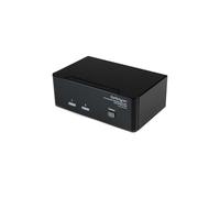 StarTech.com 2 Port Dual DVI USB KVM Switch with Audio & USB 2.0 Hub KVM switch