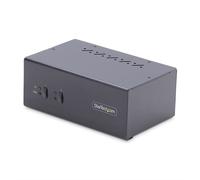 StarTech.com 2-Port Dual-Monitor DisplayPort KVM Switch 4K 60Hz 2x USB 5Gbps Hub