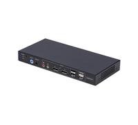 StarTech.com 2-Port Dual-Monitor DisplayPort KVM Switch with Dual View