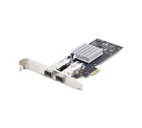 StarTech.com 2-Port GbE SFP Network Card, PCIe 2.0 x1, Intel I350-AM2 2x 1GbE Co