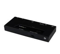 StarTech.com 2 Port HDMI Switch w/ Automatic and Priority Switching - 1080p,VS221HDQ,Black