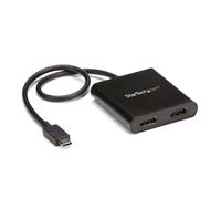 StarTech.com 2-Port Multi Monitor Adapter - USB-C to 2x HDMI Video Spl