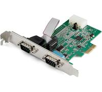 StarTech.com 2-port PCI Express RS232 Serial Adapter Card - PCIe RS232 Serial H