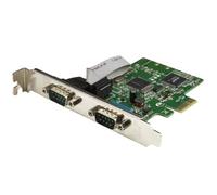 StarTech.com 2-Port PCI Express Serial Card with 16C1050 UART - RS232