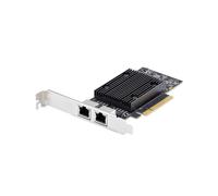 StarTech.com 2-Port PCIe 10Gb Ethernet Network Card, Windows and Linux, BCM57416 Chipset, 10GBASE-T, NIC Card, TAA