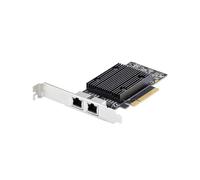 StarTech.com 2-Port PCIe 10Gb Ethernet Network Card, Windows and Linux, BCM57416 Chipset, 10GBASE-T, NIC Card, TAA