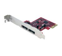 StarTech.com 2 Port SATA 6 Gbps PCI Express eSATA Controller Card