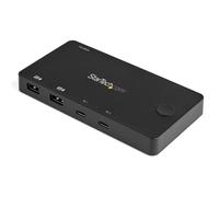 StarTech.com 2 Port USB C KVM Switch 4K HDMI USB C