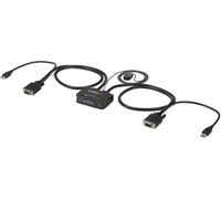 StarTech.com 2 Port USB VGA Cable KVM Switch - USB Powered with Remote Switch -