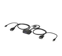 StarTech.com 2 Port USB VGA Cable KVM Switch - USB Powered with Remote Switch