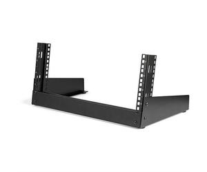StarTech.com 2-Post 4U Desktop Server Rack Small Open Frame 19in Computer Rack Compact Network Rack for AV / Studio / Data / IT Equipment - Free Standing Two-Post Home/Office Rack