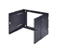 StarTech.com 2-Post 8U Wall Mounted Rack, Adjustable Depth up to 16in, For 19-inch Server/Data/Networking Equipment, Max 88lb
