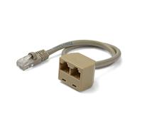 StarTech.com 2-to-1 RJ45 10/100 Mbps Splitter/Combiner - One adapter required at