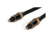 StarTech.com 20 ft Premium Toslink Digital Optical SPDIF Audio Cable