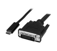 StarTech.com 6.6 ft. (2m) USB-C to DVI Cable - 1920 x 1200 - Black