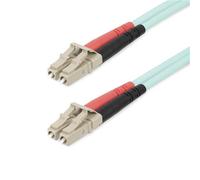 StarTech.com 20m (65ft) LC/UPC to LC/UPC OM4 Multimode Fiber Optic Cable 50/125m LOMMF/VCSEL Zipcord Fiber 100G Low Insertion Loss - LSZH Fiber Jumper Cord
