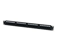 StarTech.com 24 Port 1U Rackmount Cat 6 110 Patch Panel - 24 port Network Patch Panel - RJ45 Ethernet 110 type Rack Mount Patch Panel 1U (C6PANEL24)