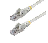 StarTech.com 25ft Gray CAT6a Ethernet Cable, Snagless RJ45, 10GbE, 100W PoE++, S/FTP, 500MHz, 27AWG Pure Bare Copper, LSZH