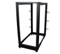 StarTech.com 25U 4-Post Server Rack, 19in Open Frame Rack with 40in (101cm) Moun