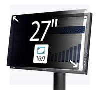 StarTech.com 27-inch 16:9 Computer Monitor Privacy Screen Hanging Acrylic Filter Quick-Install Security Shield Monitor Screen Protector +/- 30 Deg. View Glossy