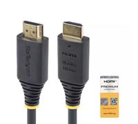 StarTech.com 2m (6.6ft) Premium Certified High Speed HDMI Cable 4K 60Hz/1440p 144Hz HDR10/HDCP 2.2/ARC 18Gbps UHD HDMI 2.0 Cord for TV/Monitor/Display TPE Jacket