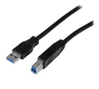 StarTech.com 2m 6 ft Certified SuperSpeed USB 3.0 A to B Cable Cord - USB 3 Cabl