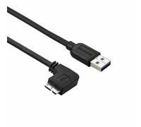 StarTech.com Slim Micro-USB 3.0 Cable - M/M - Left-Angle Micro USB - 2m (6ft)