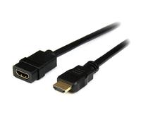 StarTech.com 2m 6ft HDMI Extension Cable - HDMI Male to Female Cable - 4K HDMI C