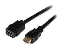 StarTech.com 2m (6ft) HDMI Extension Cable - HDMI Male to Female Cable - 4K HDMI Cable Extender - 4K 30Hz UHD HDMI Cable with Ethernet M/F - High Speed HDMI 1.4 Cable - HDMI Cord Extender