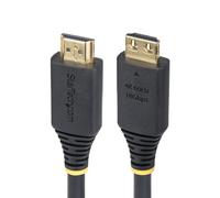StarTech.com 2m (6ft) High Speed HDMI Cable with Gripping Connectors, 4K 60Hz/1440p 144Hz, HDR10/HDCP 2.2/ARC, 18Gbps, UHD HDMI Cord for TV/Monitor/Display, TPE Jacket